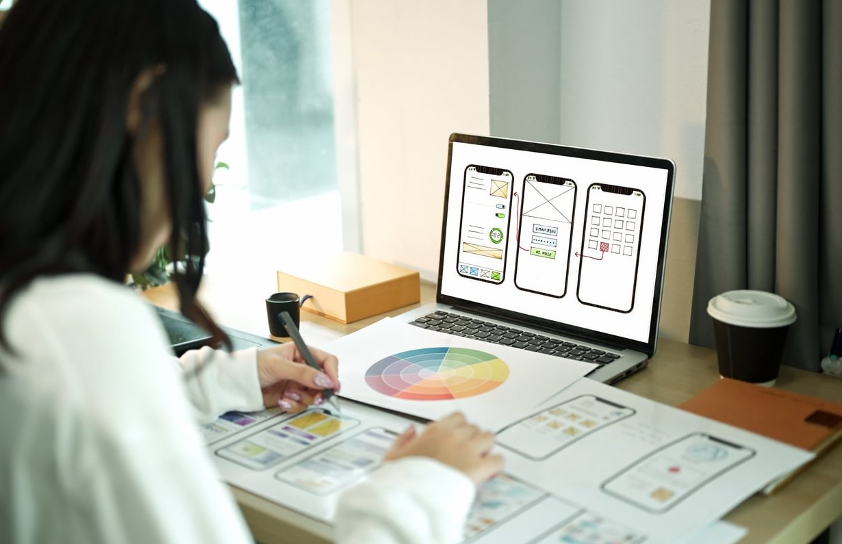 figma design laptop